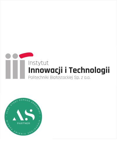 Instytut Innowacji i Technologii Politechniki Białostockiej - Fundacja AS PERGER - Partner